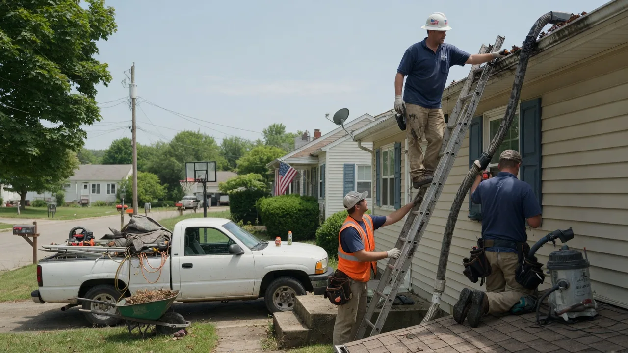 Gutter Installation in Vickery, OH near me